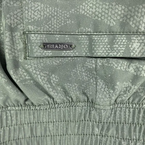 Orvis Skort Womens Small Green Camo Hiking‎ Walking Built In Shorts Zip Pockets - Image 9