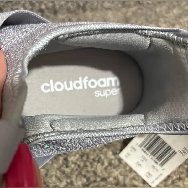 NWT adidas Puremotion Adapt Women’s Slip-On Tennis Shoes Gray Pink Size 12 - Image 8