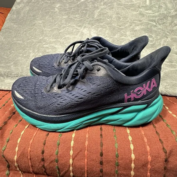 Hoka One One Clifton 8 Outer Space Atlantic 1119394 OSAT Size 8 Women Sneakers - Image 8