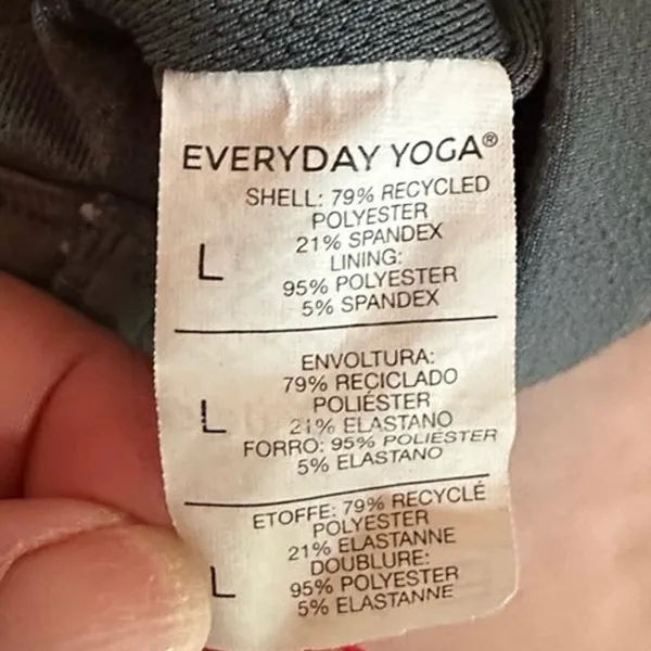 Everyday Yoga Women's green Strappy Sports Bra‎ L Activewear - Image 3