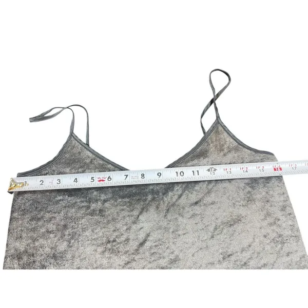Victoria’s Secret S Velour Terry Cloth Tank Top Spaghetti Strap Soft Lounge Y2K - Image 8