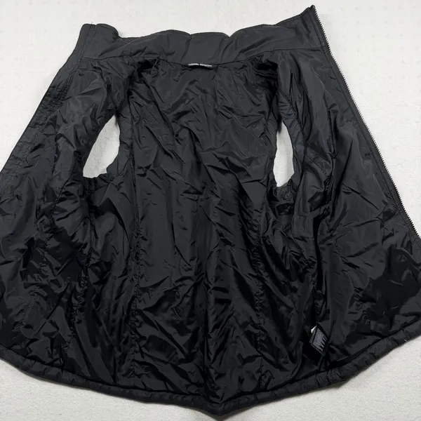 The North Face Women’s Black Quilted Puffer Vest Size Small Full Zip - Image 3