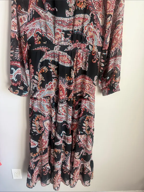 Anthropologie Paisley Maxi Dress 12 - Image 7