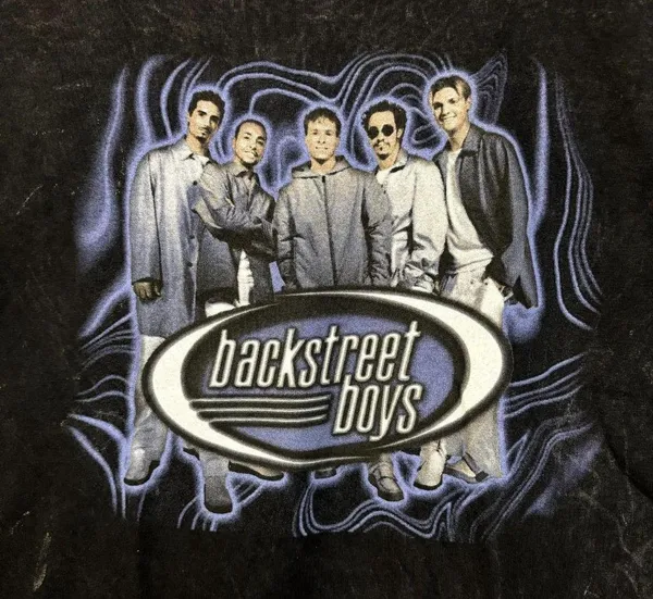 Backstreet Boys Millennium Poster Pop Boy Band Tee M/L - Image 2