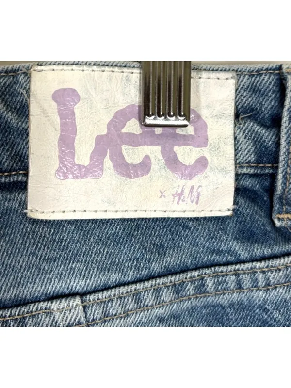 Lee HM High Waist Wide Leg Jeans Size 4 - Image 7