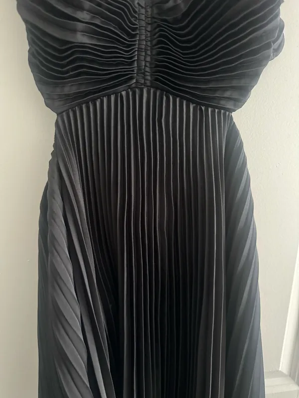 A.L.C Ari Mini Dress Black - Image 5