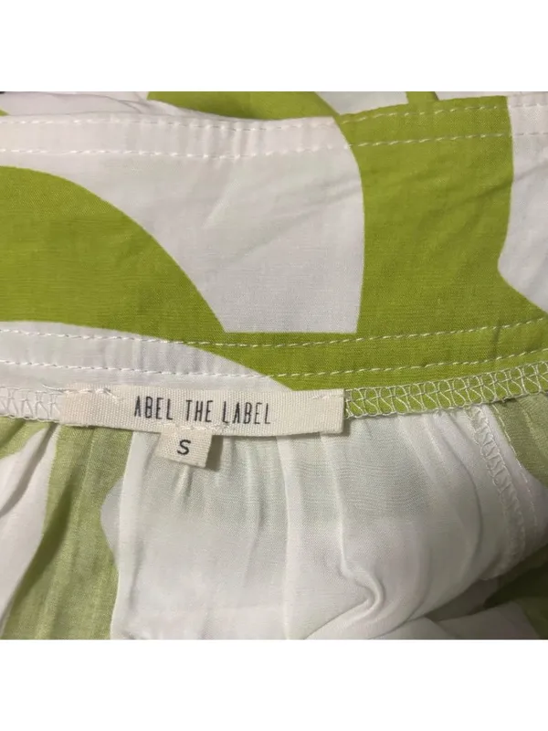Anthropologie Abel The Label Bright Citron Maxi Dress Size S - Image 5