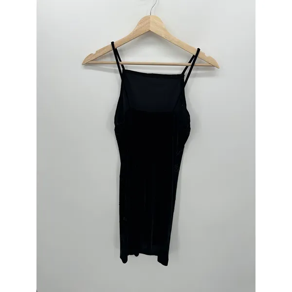 All That Jazz‎ Womens Bodycon Velvet Y2K Dress Size S Whimsigoth HOCO Dark Fairy - Image 2