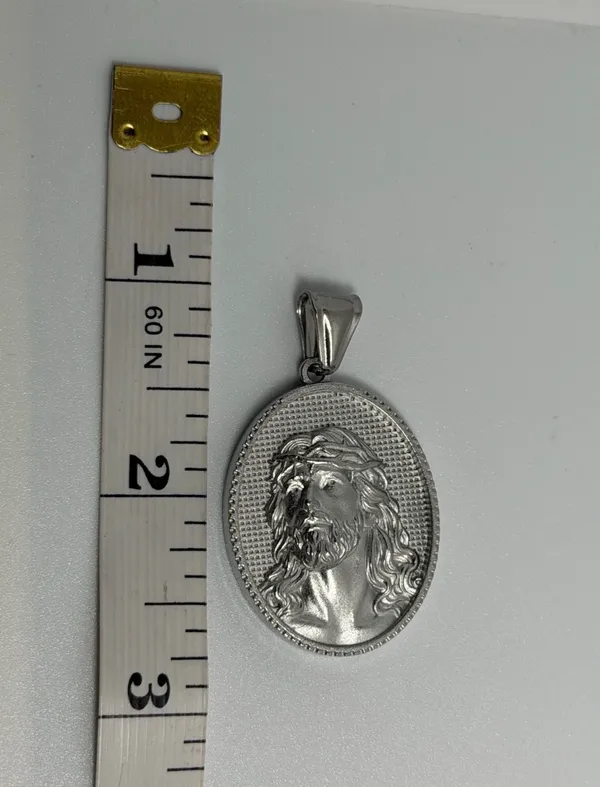 Religious Christ face Pendant - Image 6