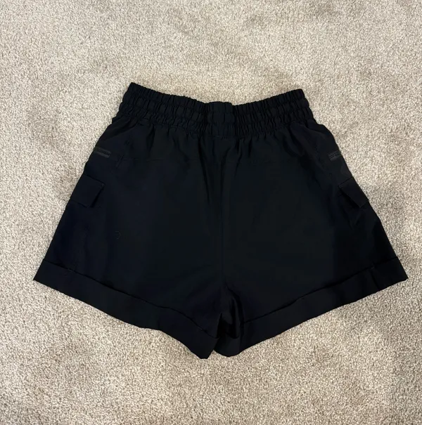 Layer8 Black Athletic Shorts With Pockets - Image 2