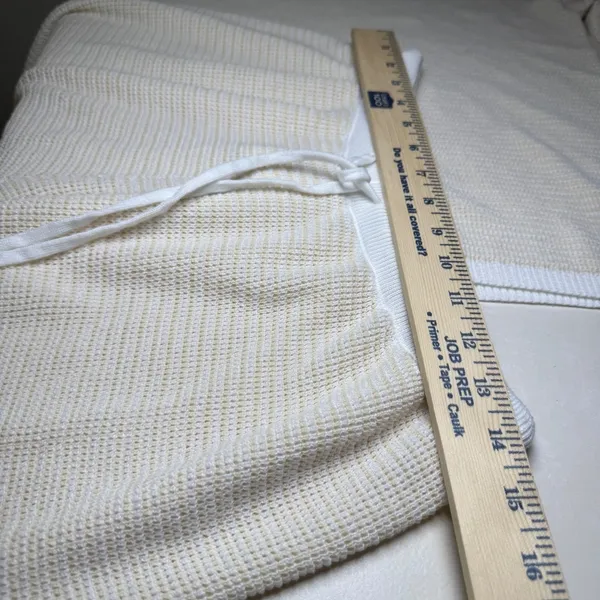 Lightweight‎ Knit 2 Piece Polo Top and Shorts Set Cream White Loungewear/ Resort - Image 9