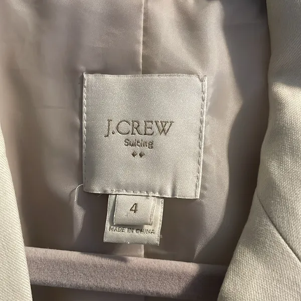 J.‎ Crew Off-White Blazer - Image 2