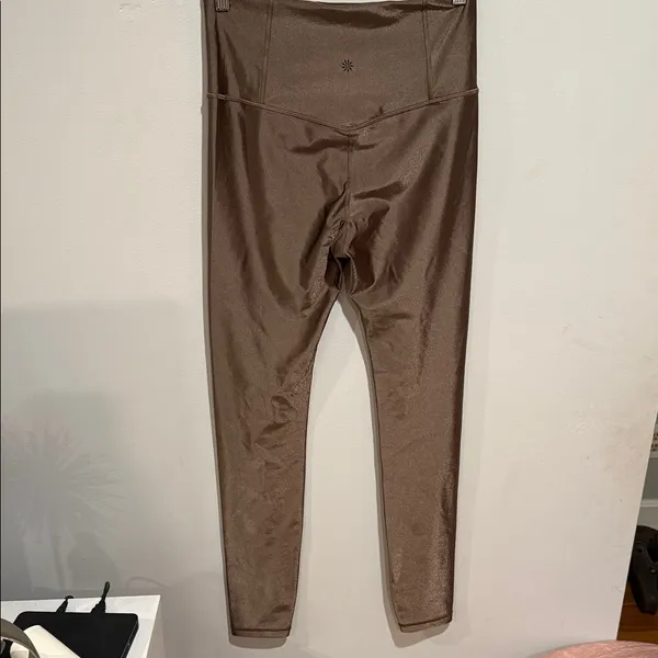 Athleta Shimmering Bronze Leggings - Image 4