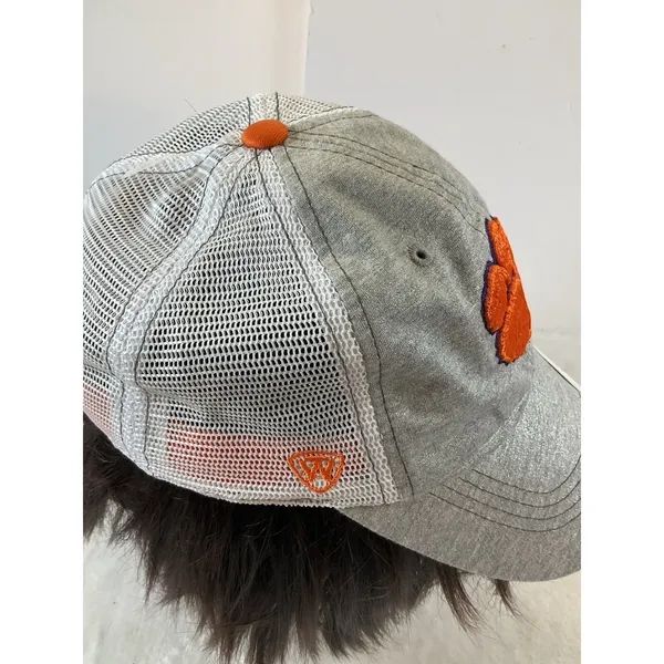 Clemson Tigers Top of the World Trucker Snapback Hat‎ Ladies Silver Sparkle NWT - Image 5