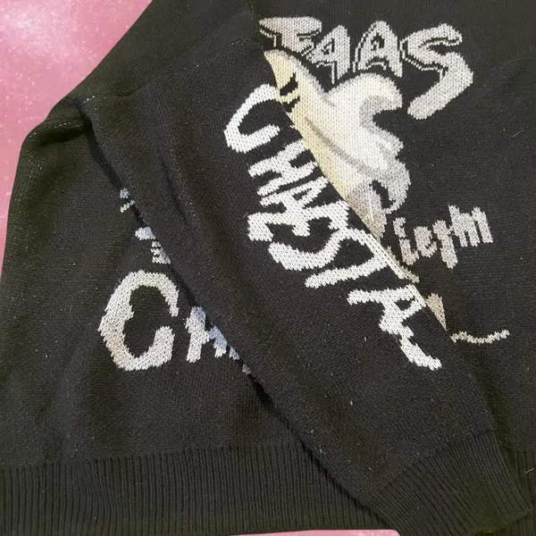 Source Unknown Halloween Ghost Sweater - Image 3