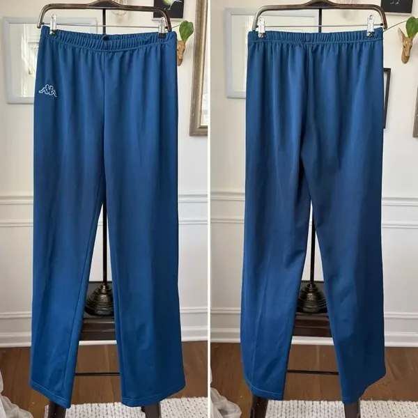 Kappa Cadet Blue Straight Leg Track Lounge Pants L - Image 2