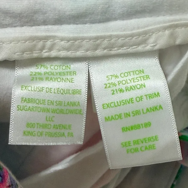 Lilly Pulitzer Callahan Knit Shorts Size 6 Celestial Blue Cay to My Heart 005699 - Image 9