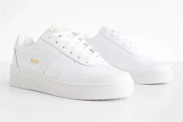 Women’s Gola Grandslam Leather Sneakers Size 10 - Image 3