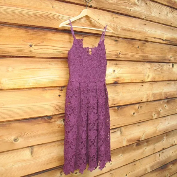 NWT Aqua Lace Mini dress - Image 4