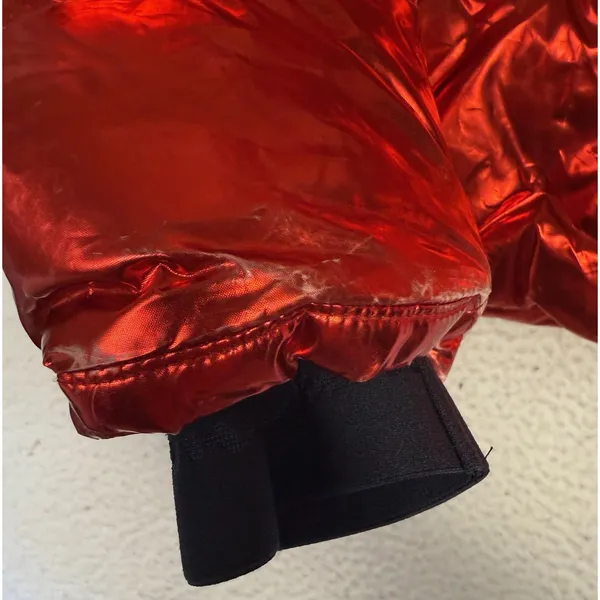 Champion NASA Puffer Jacket Coat‎ Mens Medium Metallic Red Limited Edition - Image 4