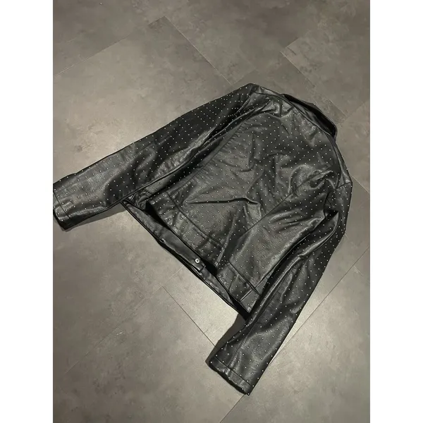 Women's New York & Company Black Faux Leather‎ Jacket Size Small 200 - Image 8