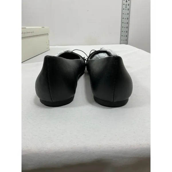 Womans New A New Day Valentina Slip On Flats Size 9.5 Black Buckle Accent - Image 3