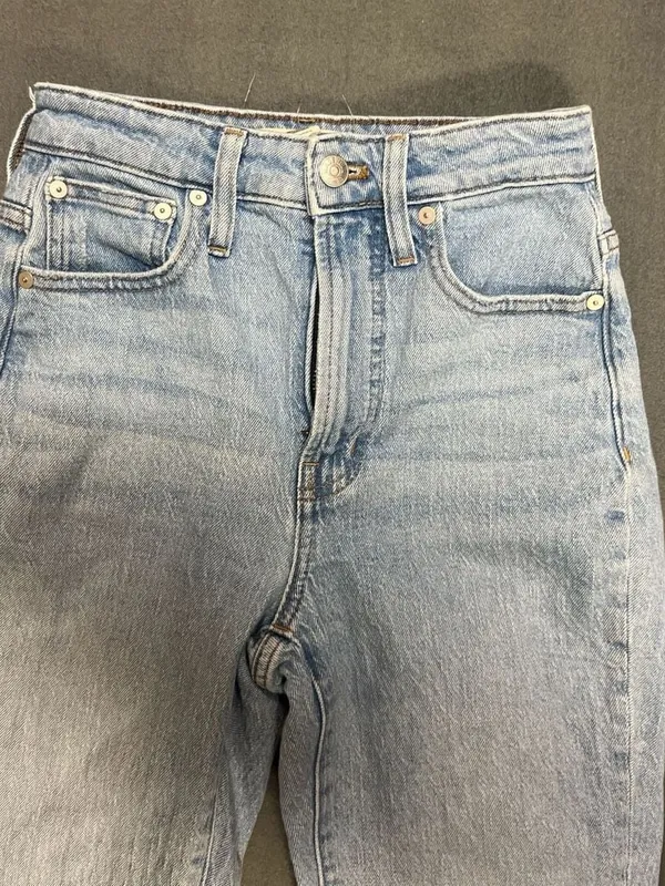 Madewell The Curvy Perfect Vintage Jean Light Wash Size 23 - Image 3