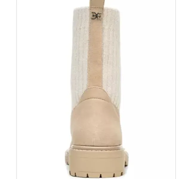 Sam Edelman NWT Water Repellent Lydell Combat Boots Color: SESAME Lug Sole - Image 5