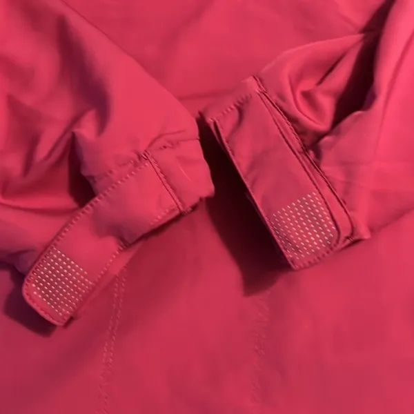 Nike Golf Pink Quarter Zip Pullover Jacket‎ Womens XL White Contrast Windbreaker - Image 4