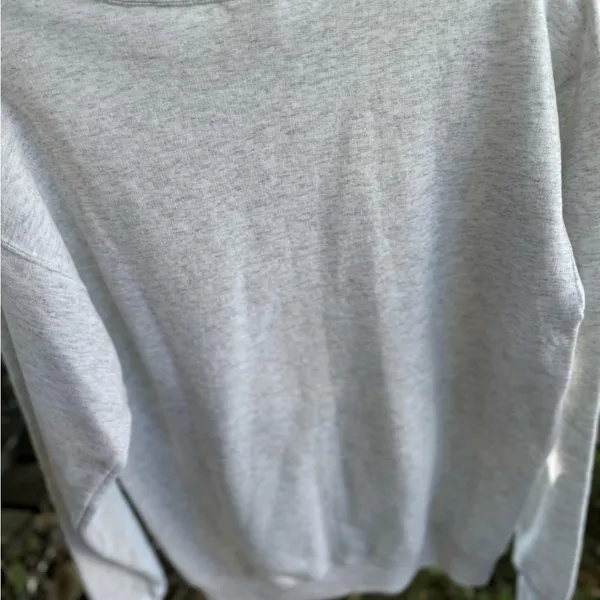 Hanes EcoSmart Grey‎ sweatshirt with Festive Print - Image 6