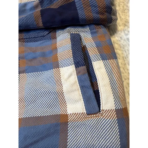 Alpine Design Women's sherpa Lined flannel Jacket Plaid Zip Front M NWT‎ - Image 4