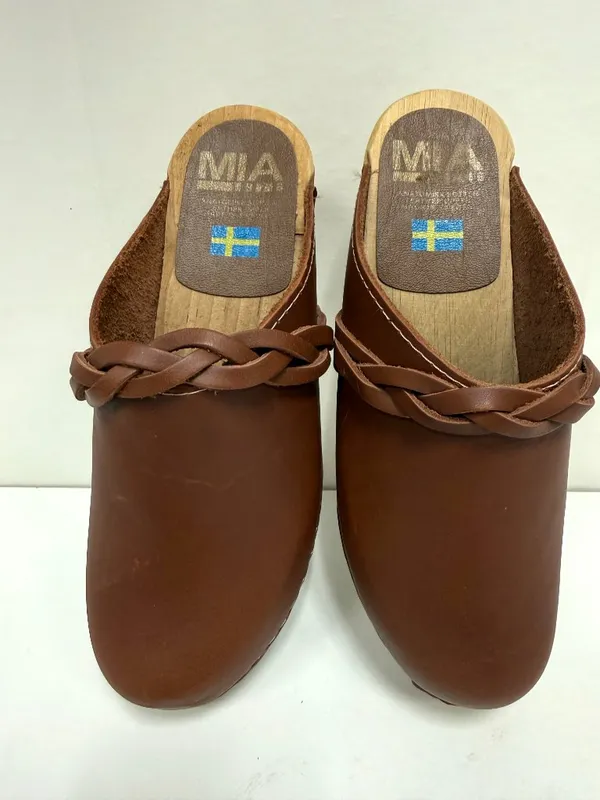 MIA Leather Elsa Mules - Image 4