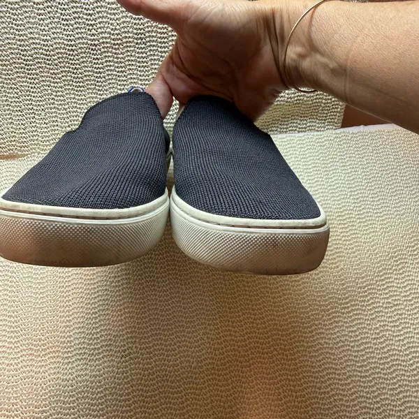Rothy’s Womens Sneakers 8 Black Slip-On Shoes - Image 5