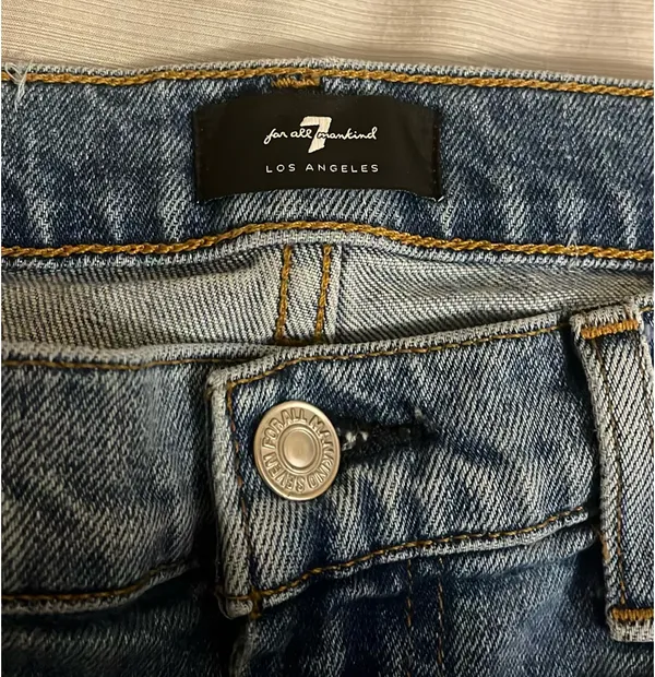 7 For All Mankind Straight Jeans - Image 4