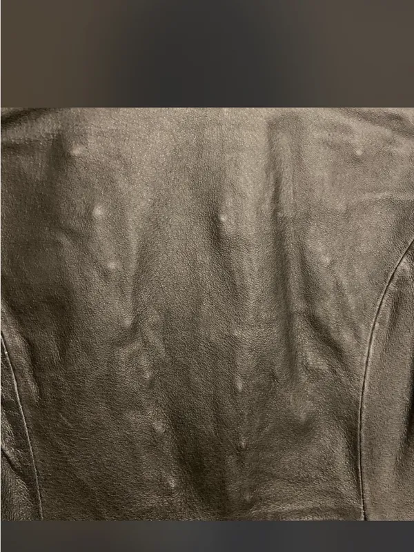 90s leather pirate coat Black Size 8 - Image 5