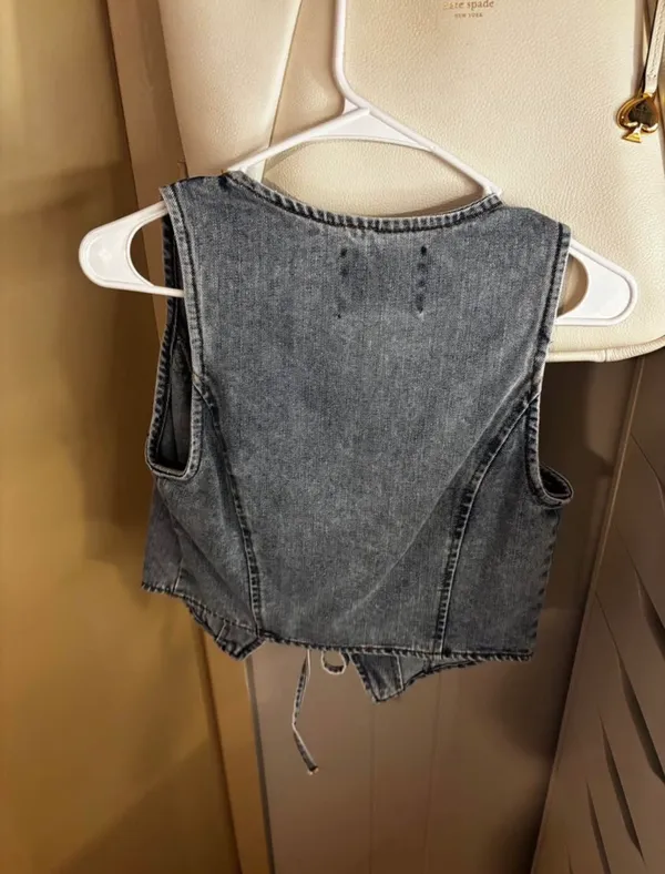 denim blouse Blue - Image 2