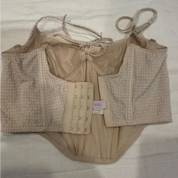 Urban Outfitters Corset Top Crop Out From Under - Image 3