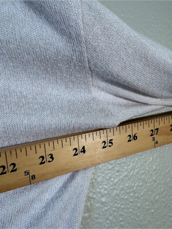 Quince Cream Slouchy Sweater Womens M Casual Minimalist Spring Beachy Classic - Image 4