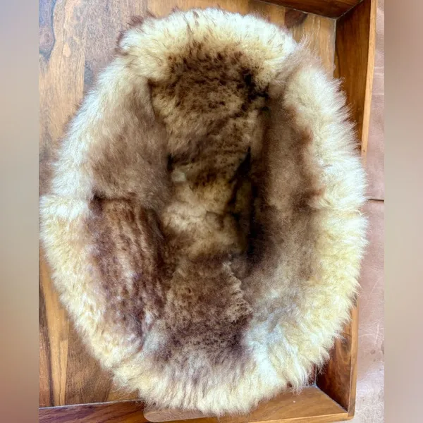 Shearling Buckskin Reversible Bucket Hat - Image 4