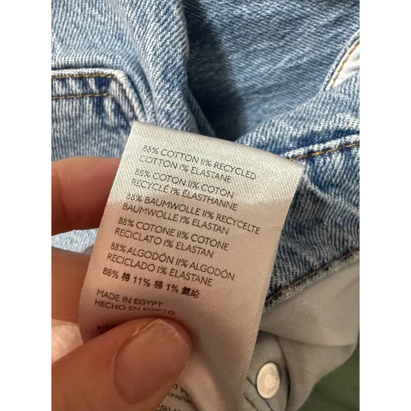 BDG Urban Outfitters High Rise Flare Jeans Size 31 Distressed Light Wash - Image 5