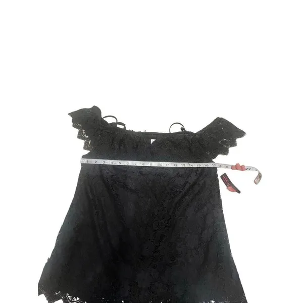 No Boundaries Off The shoulder Camisole Lace Top Sz Lg (11/13) NWT - Image 6