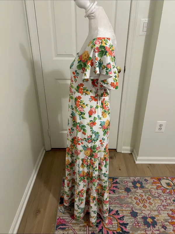 Tuckernuck Smith & Quinn Bitty Dress In Cape Garden Floral New Size Medium - Image 5