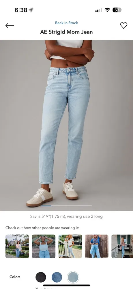 American Eagle Jeans Mom - Image 4
