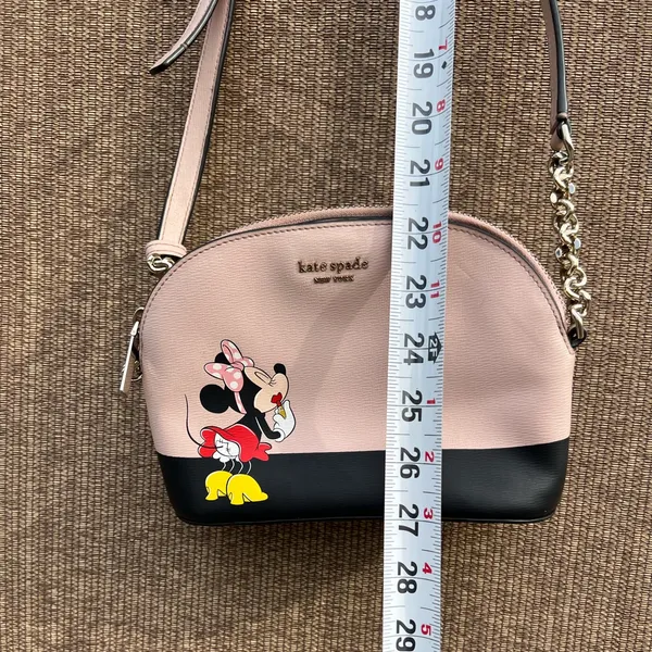 Kate Spade Minnie Mouse Mini Dome Pink Crossbody - Image 8