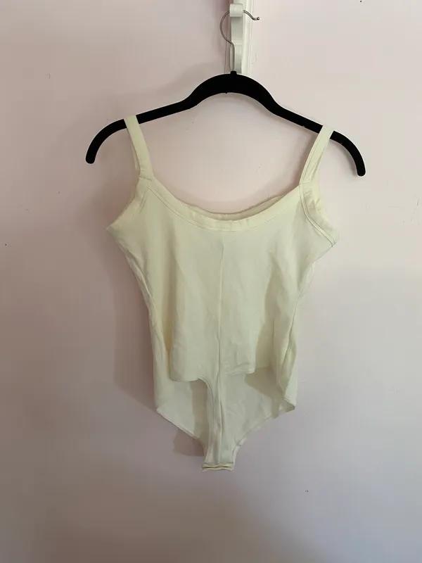 Cotton Jersey Scoop Neck Bodysuit - Image 4
