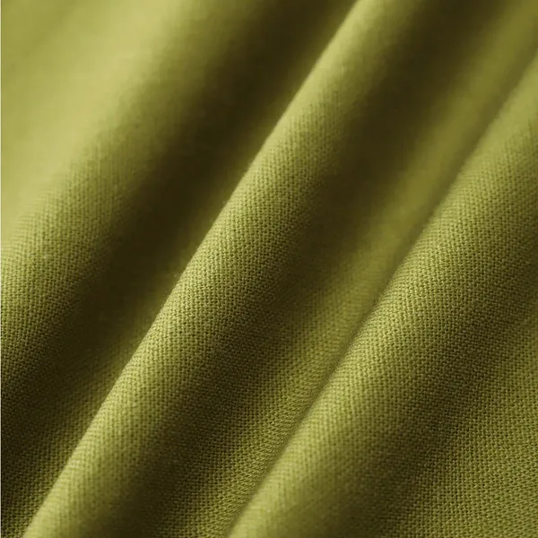 Rihoas Green Square Neck Button Sleeveless Midi Dress - Image 8