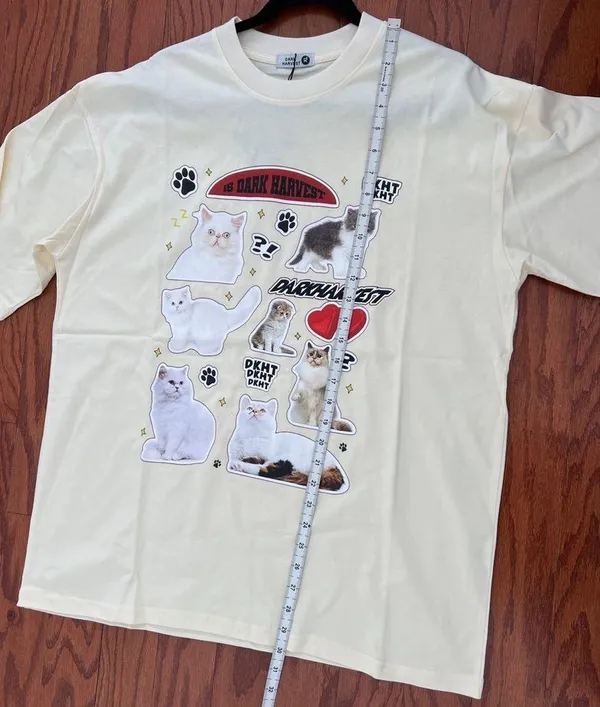 Cat 🐈 🐱 🐈‍⬛ Cotton T shirt Size XL - Image 6
