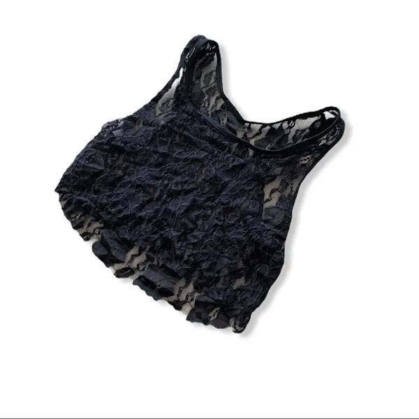 Beach Riot Bikini Bandeau Top & Lace Tank Combo‎ - Image 3