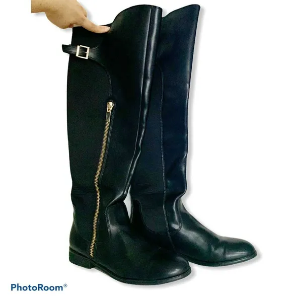 Kenneth Cole reaction knee high boots‎ black - Image 2