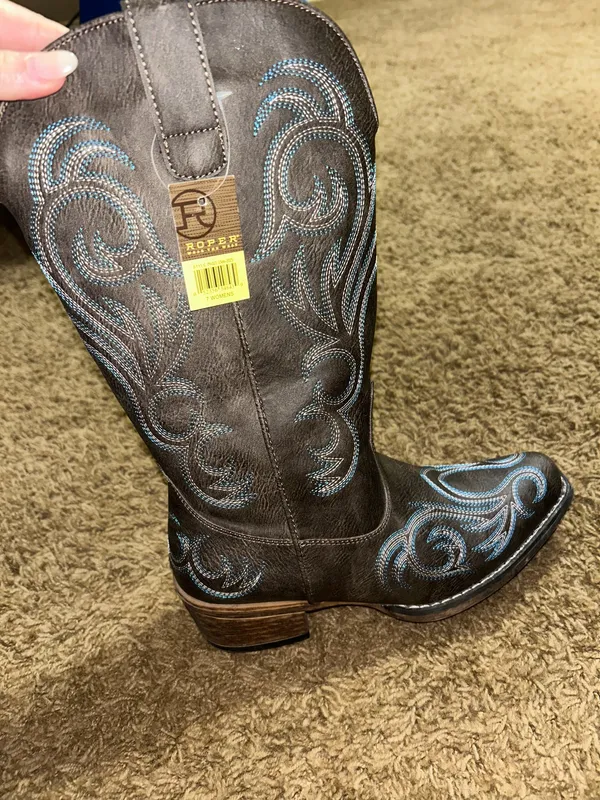 Roper boots Brown Size 7 - Image 4